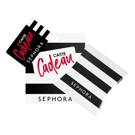 carte cadeaux sephora.